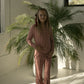 Pre-Teen Flare Bamboo Pajamas | Red Gingham