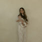 Women's Boxy Tee Lounge Set | Candy Cane