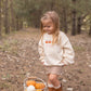 Benutzerdefiniertes Herbst-Sweatshirt mit Rundhalsausschnitt und Stickerei - Kürbisse