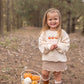 Benutzerdefiniertes Herbst-Sweatshirt mit Rundhalsausschnitt und Stickerei - Kürbisse