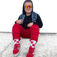 Red + White Checker