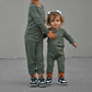 LONG SLEEVE 2 PIECE SETS- Moss Ribbed