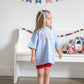 USA Daisy Oversized T-Shirt