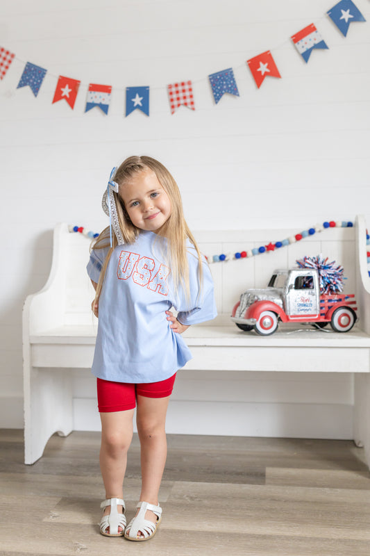 USA Daisy Oversized T-Shirt