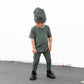 BAMBOO BASIC TEE- Moss