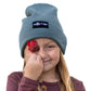 BAMBOO CUFF BEANIE- Slate