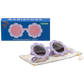 Irresistible Iris Flower | Lavender Polarized Mirrored Lenses