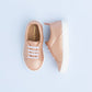 Rose Gold Classic Lace Up Sneaker