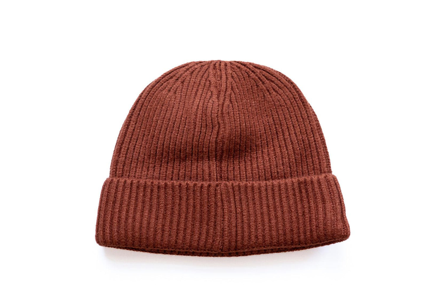 Rust Smiley Beanie