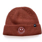 Rust Smiley Beanie