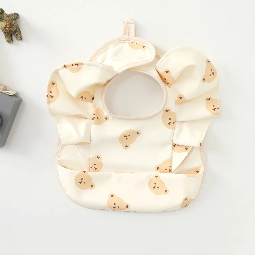 Assorted Waterproof Ruffle Bibs