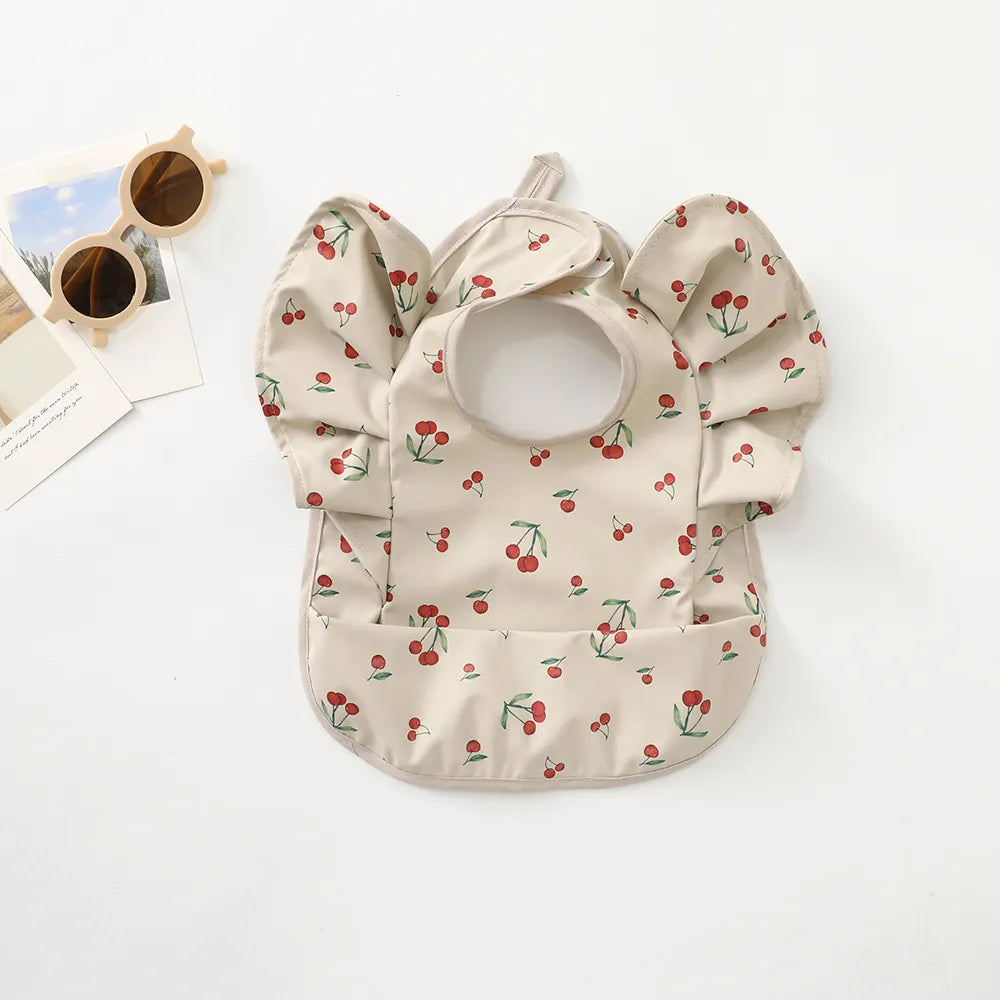 Assorted Waterproof Ruffle Bibs