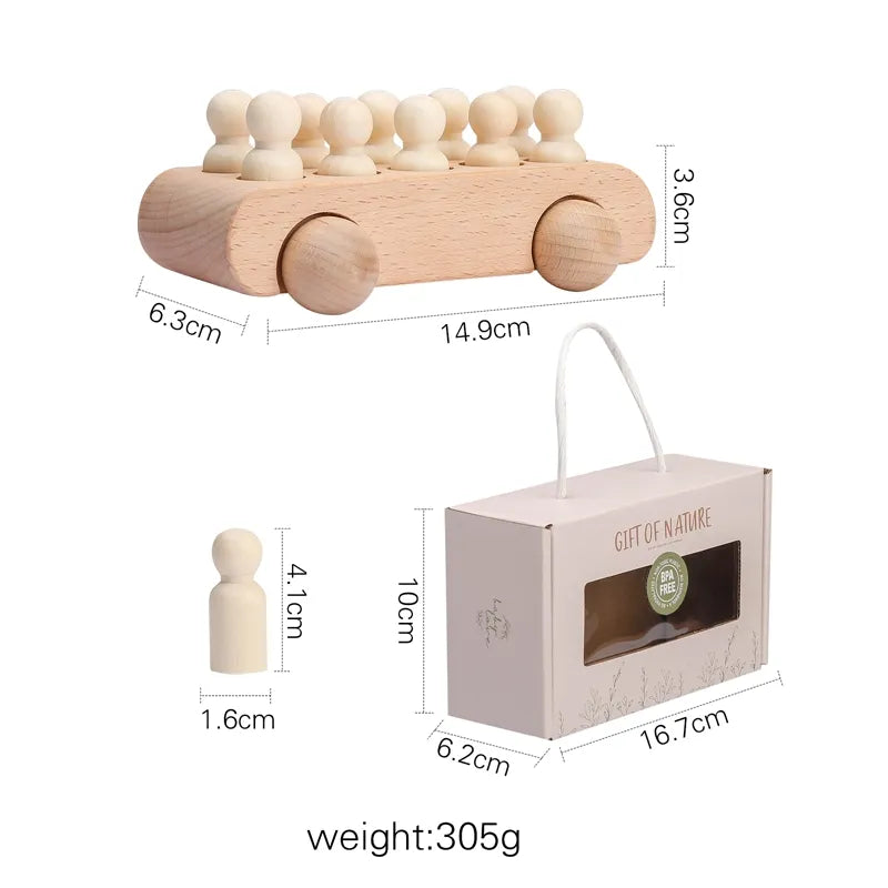 Montessori Baby Educational Wooden Assorted Toys