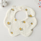 Round Petal Feeding Bib