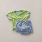 Checkered Playtime Shorts Set