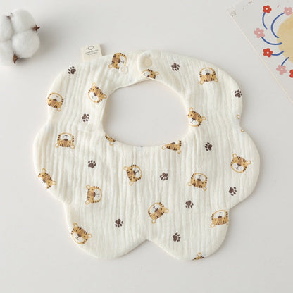 Round Petal Feeding Bib