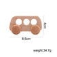 Montessori Educational Smooth Maple Wood Toy Cars