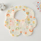 Round Petal Feeding Bib