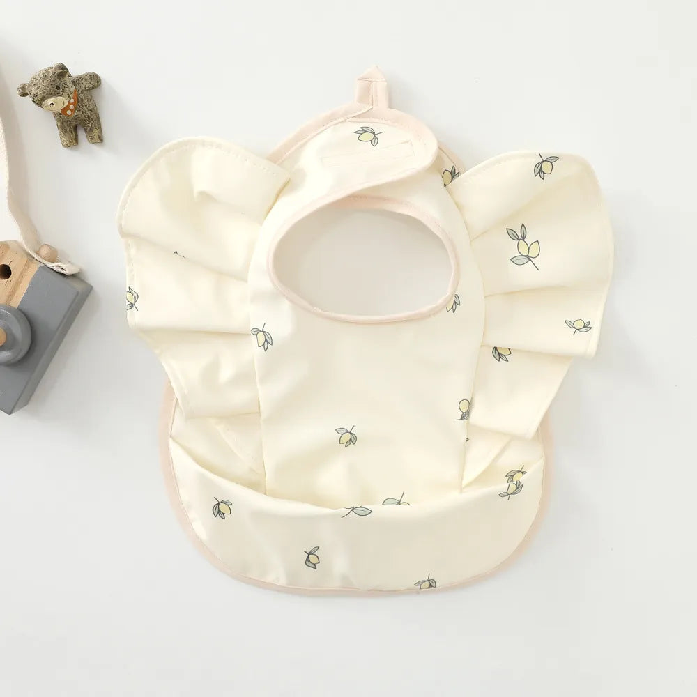 Assorted Waterproof Ruffle Bibs