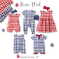 Picnic Plaid Soft Bamboo Sleeveless Baby Shortall Romper