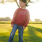 Custom Embroidered Sweatshirt, Tee or Bubble Romper - Football Team Spirit
