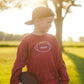 Custom Embroidered Sweatshirt, Tee or Bubble Romper - Football Team Spirit