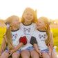 Custom Embroidered Blue 4th of July Tee - Floral Bow