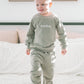 Custom Embroidered Organic Cotton Sweatsuit