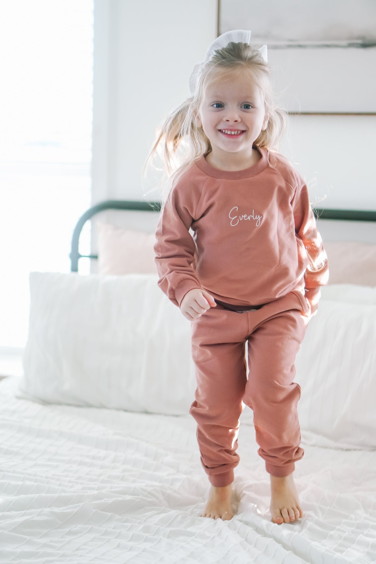 Custom Embroidered Organic Cotton Sweatsuit