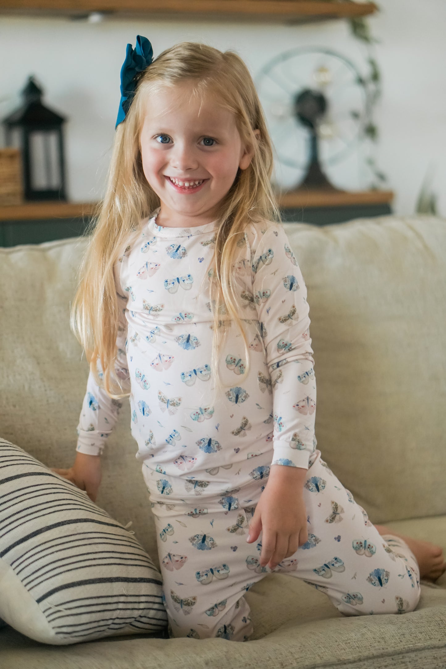 Luna Moths 2pc Bamboo Pajamas