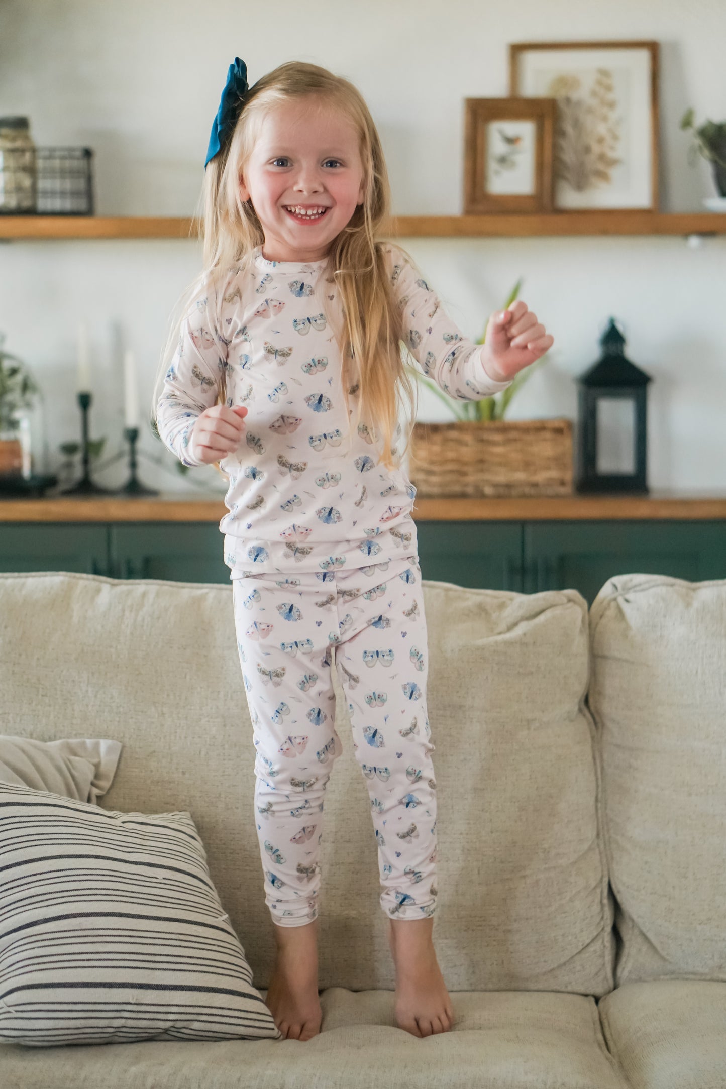 Luna Moths 2pc Bamboo Pajamas
