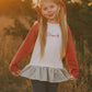 Custom Embroidered Christmas Colorblock Peplum