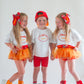 Custom Embroidered Organic Cotton Tee - Football Team Spirit