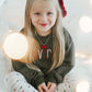 Custom Embroidered Christmas Sweatshirt or Romper