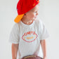Custom Embroidered Organic Cotton Tee - Football Team Spirit