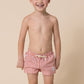 Boy's Boardshort | Terracotta Stripe