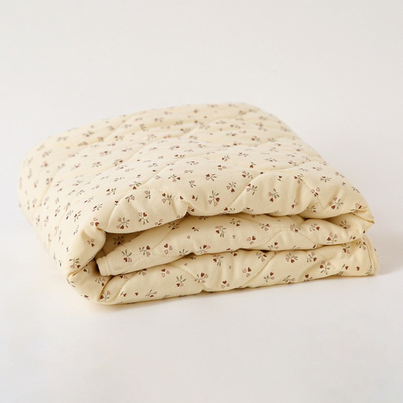 Thick Cotton Fleece Blanket With Cute Prints