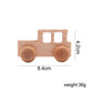 Montessori Educational Smooth Maple Wood Toy Cars