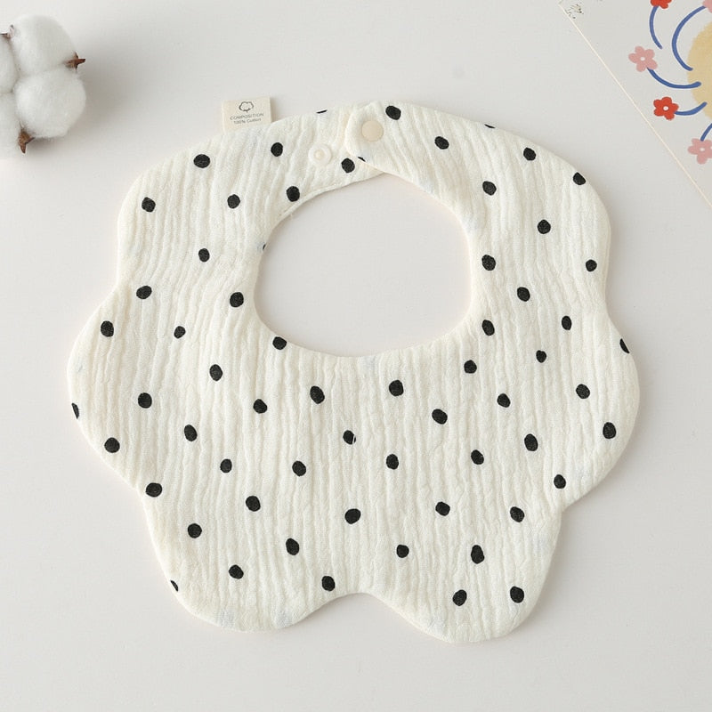 Round Petal Feeding Bib