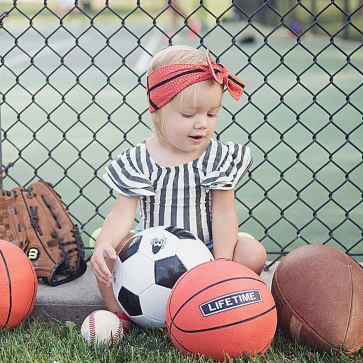 PRINTED KNOT: basketball