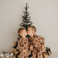 Bamboo Two Piece Pajamas 2024| Gingerbread Checkerboard
