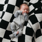 Bamboo Zip Pajamas | Ribbed Grey