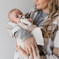 Bamboo Zip Pajamas | Ribbed Cream