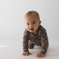 Sleepy Time Set | Faded Brown Checkerboard