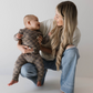 Sleepy Time Set | Faded Brown Checkerboard