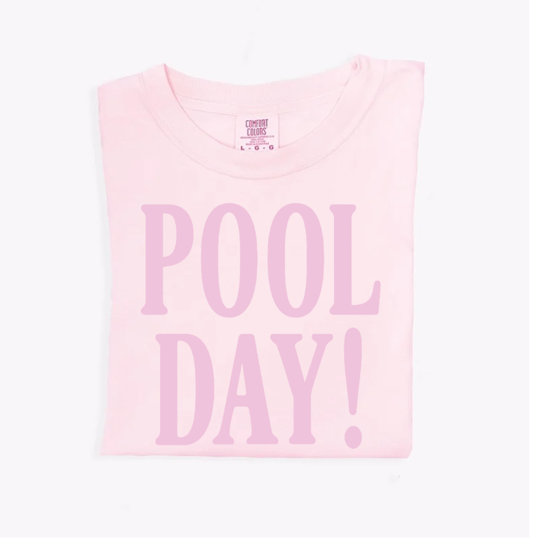 Pool Day! Tee - Your new favorite coverup!
