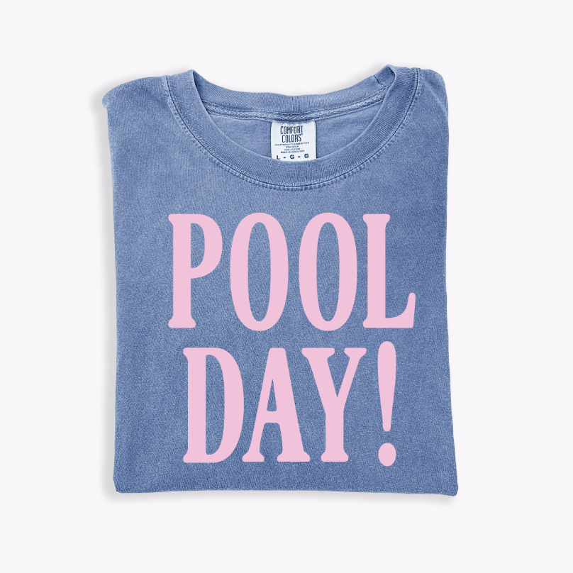 Pool Day! Tee - Your new favorite coverup!