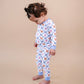 Bamboo Two Piece Set | Chickens & Flowers