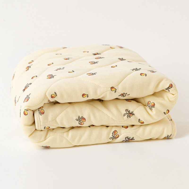 Thick Cotton Fleece Blanket With Cute Prints