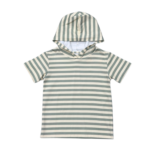 Short Sleeve Hoodie Pullover